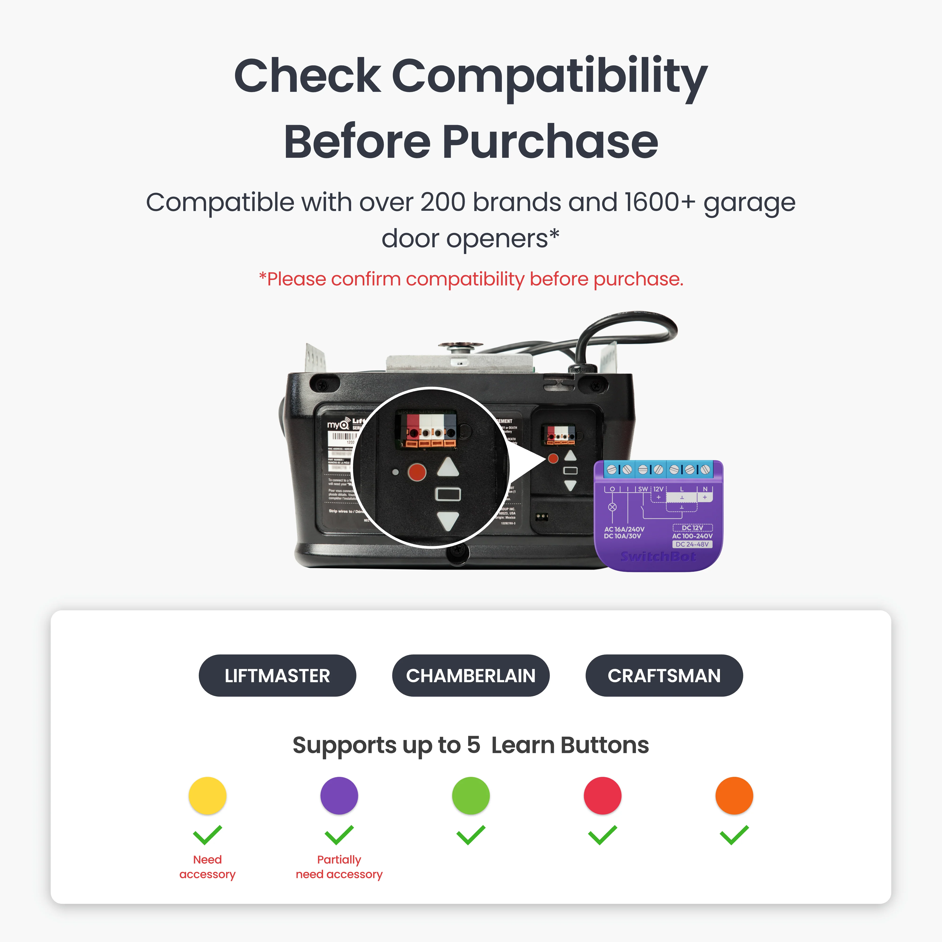 SwitchBot Garage Door Opener Adapter - Image 8
