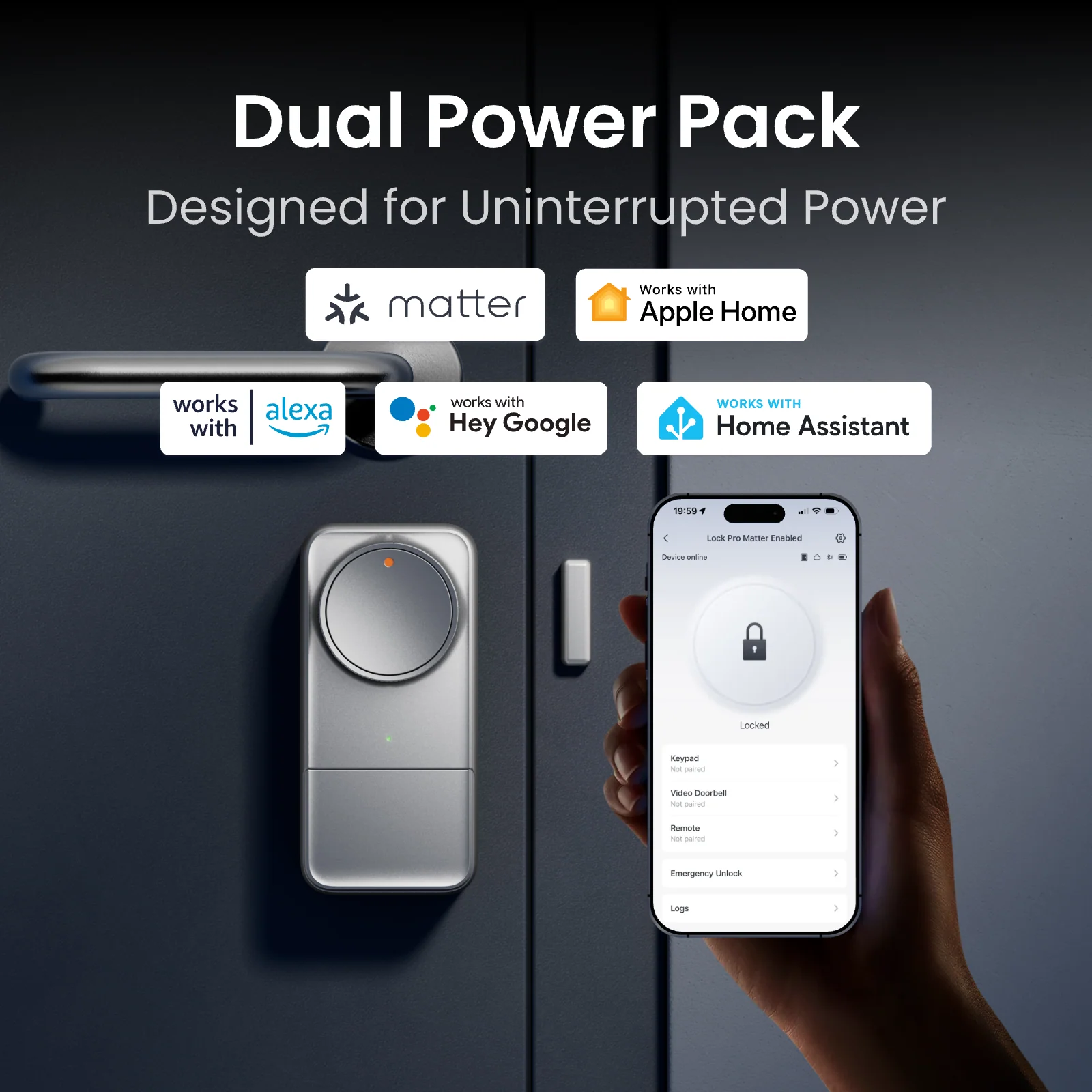 SwitchBot Lock Pro Matter Enabled Vision Combo - Image 6