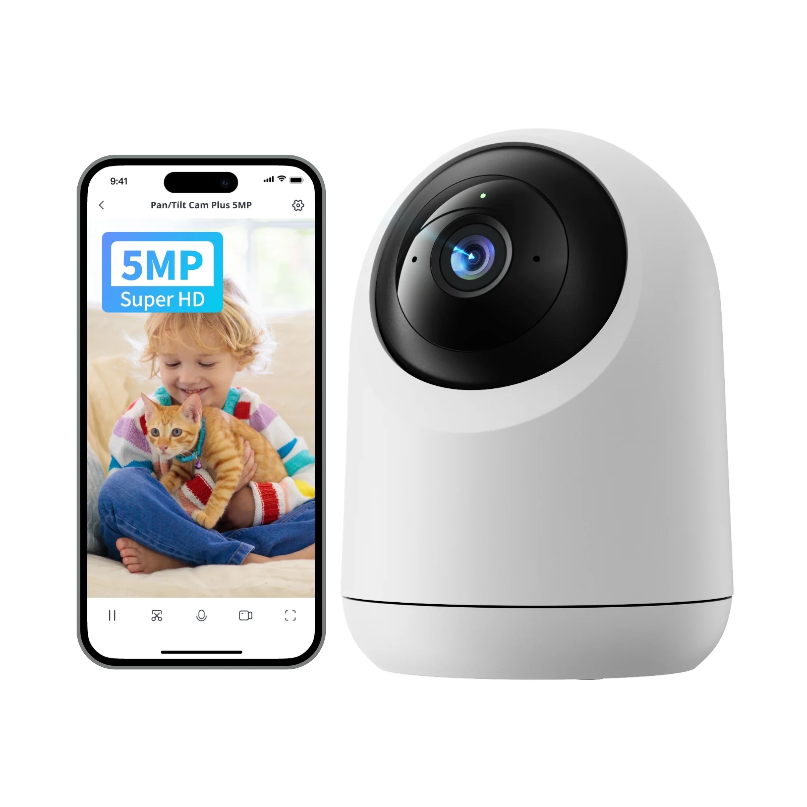 SwitchBot Pan/Tilt Cam Plus 5MP