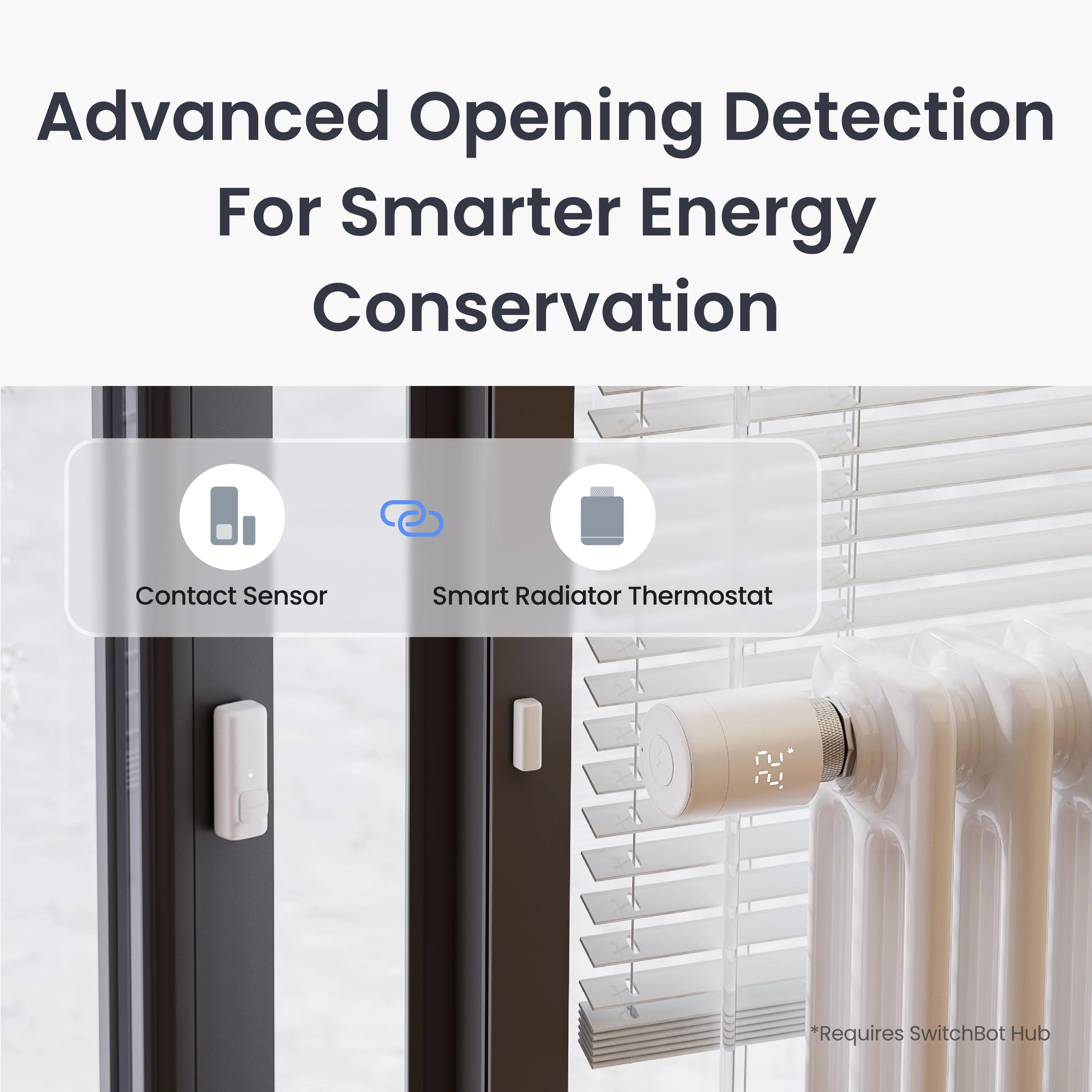 SwitchBot Smart Radiator Thermostat Matter Combo - Image 8